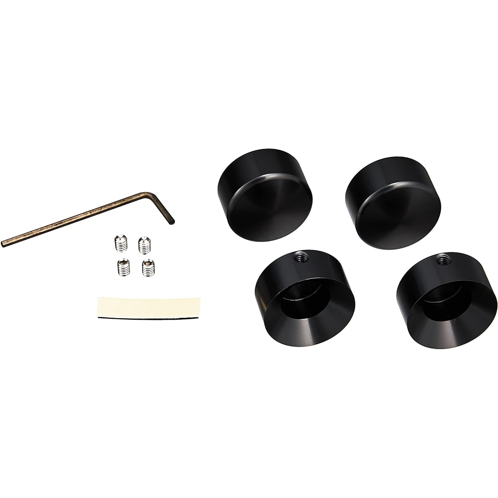 Kijima Motorcycle Bike Parts Billet Head Bolt Cover Aluminum/Black HD-05912