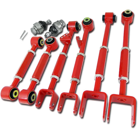 SPEC-D TUNING CAM-2ACD08 Accord TL TSX Frontball Joint+Rear Camber Control Arm Tukit