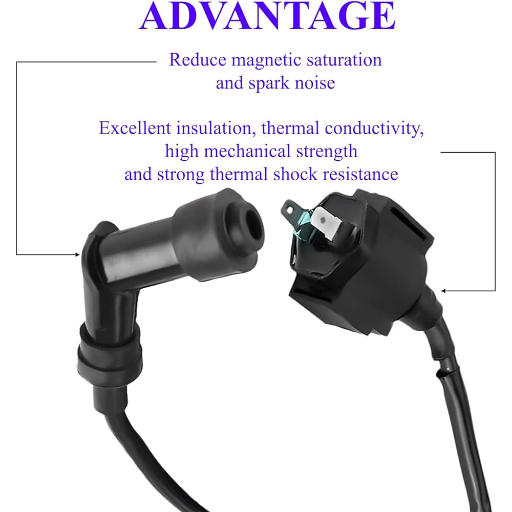 Ignition Coil Honda 350 TRX350 Launcher 4X4 ES 2000 2001 2002 2003 2005 2006 2006