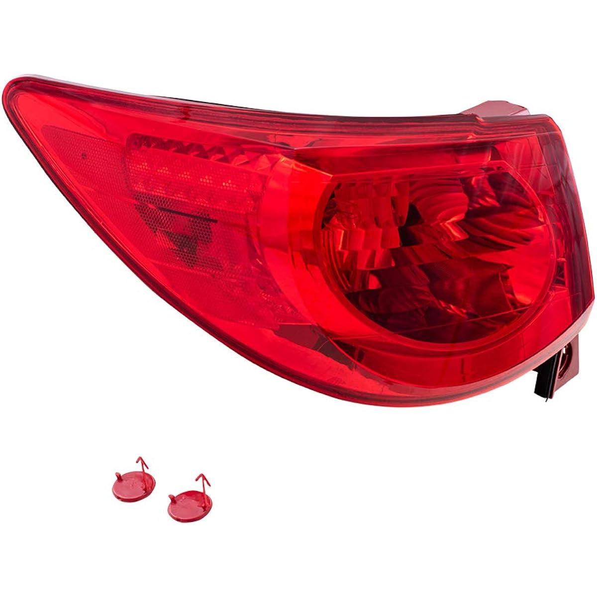 Compatible with BROCK replacement driver tail light light quarter panel mounting tail lamp 09-12 Traverse 15912687