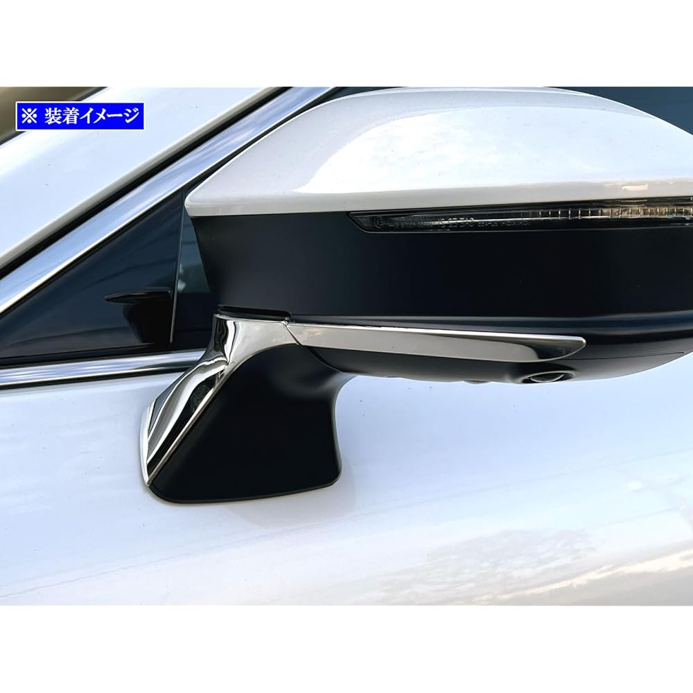 BRIGHTZ Crown Crossover TZSH35 AZSH35 Super Mirror Stainless Plating Mirror Under Molding 4PC [MIR-ETC-081] ZSH AZSH H35 35 Crown Crossover