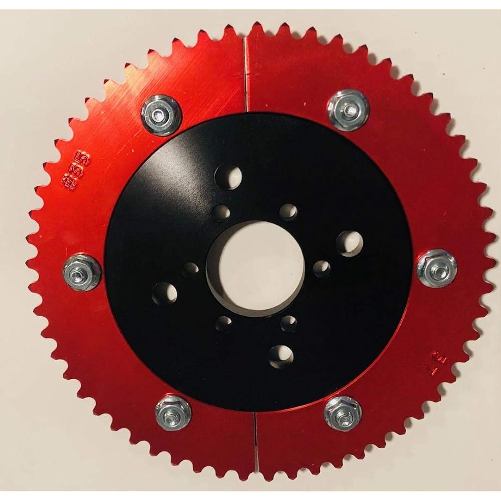 Universal mini bike sprocket adapter.