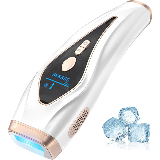 Marubi [Newly released in 2023, salon-grade hair removal device] Cooling hair removal device, cooling technology, IPL, whole body hair removal, compatible with vio, 990,000 continuous irradiations, 9-level adjustment, home use hair removal device, men's,