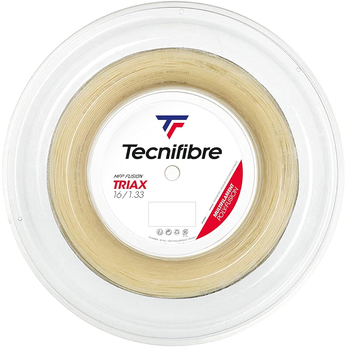 Tecnifibre Rigid Tennis Gut TRIAX 200m Roll Natural (NA)
