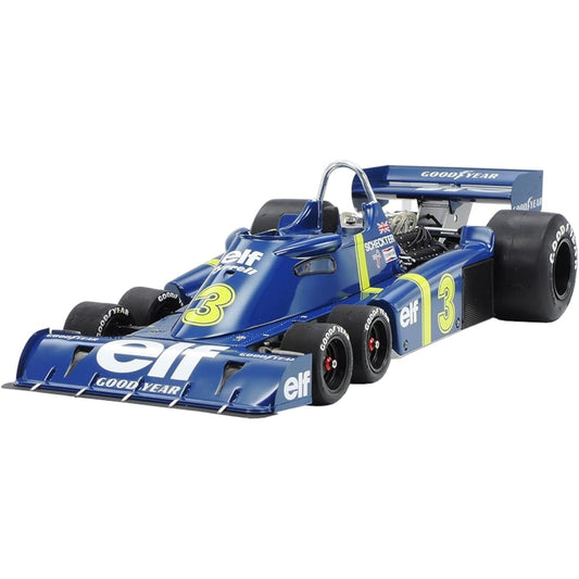 TAMIYA 1/12 Big Scale Series No.36 Tyrell P34 Six Wheeler Plastic Model with Photo-Etched Parts 12036 Molding Color