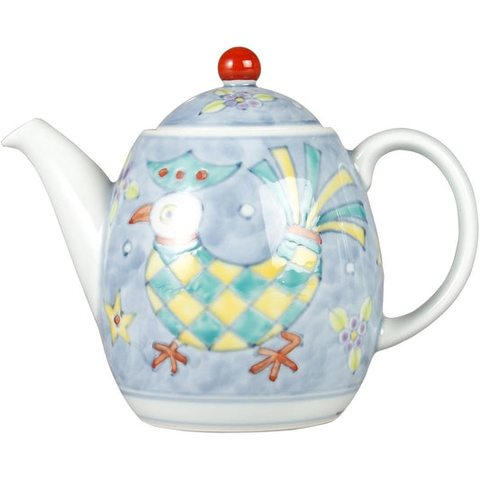 Ishimaru Pottery Yumeji Bird of Paradise Pot 009429C320