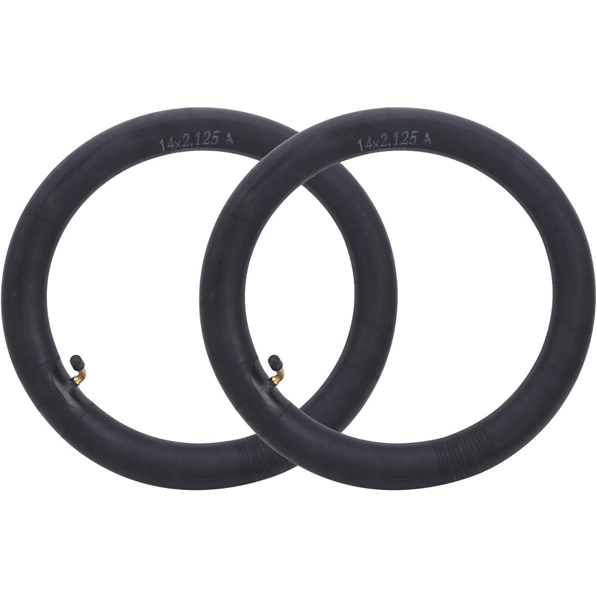 Bicycle tube 14 inch / 16 inch tube 16 x 3.00 / 14 x 2.125 / 16 x 2.125 American style valve 2 pieces (14*2.125)