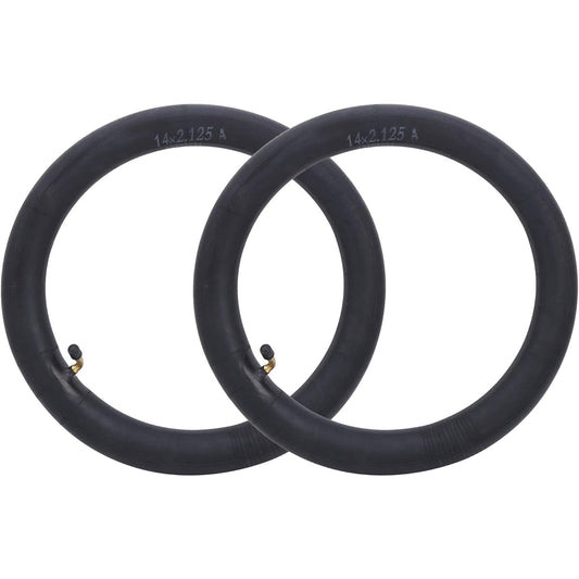 Bicycle tube 14 inch / 16 inch tube 16 x 3.00 / 14 x 2.125 / 16 x 2.125 American style valve 2 pieces (14*2.125)