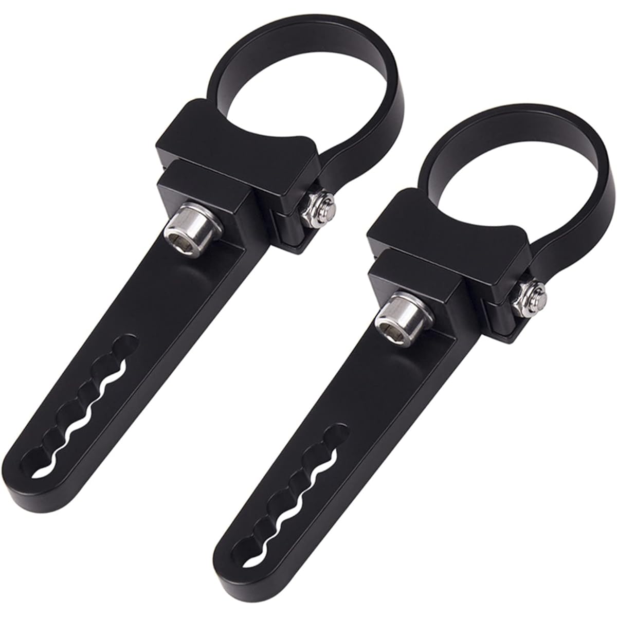 Auto Power Plus 1.75 inch Brewer Tube Mount Clamp Universal Mount Bracket Holder Kit LED HID Light Bar ATV UTV UTV Track 2 pieces for Track
