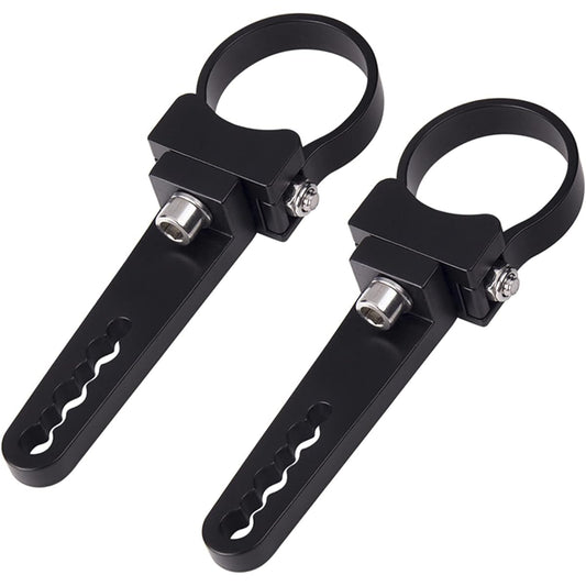 Auto Power Plus 1.75 inch Brewer Tube Mount Clamp Universal Mount Bracket Holder Kit LED HID Light Bar ATV UTV UTV Track 2 pieces for Track
