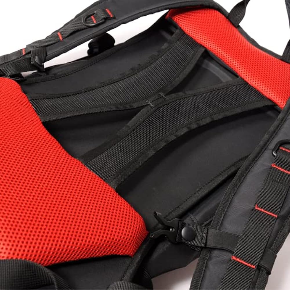 [Flagship] Bike Active Backpack Black & Red Free FB-855