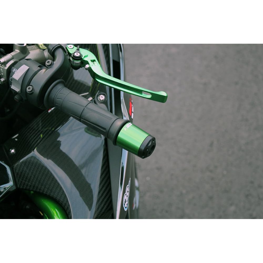 SSK Handlebar End Red KAWASAKI (ZX-10R 2004-2007) (NINJA H2/H2R 2015-) ABEKP01RD