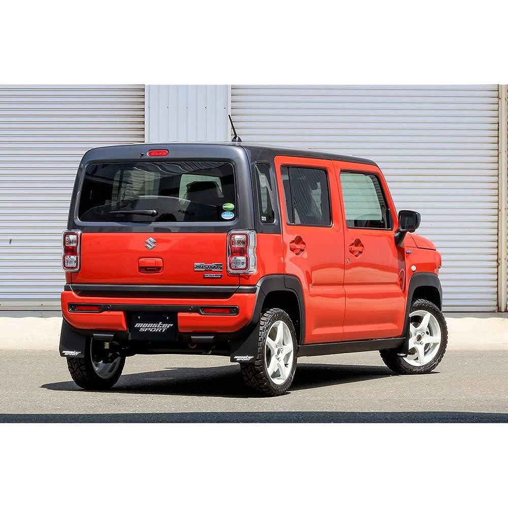 MONSTER SPORT mud flap set black Hustler [MR52S/MR92S] 787500-7800MK