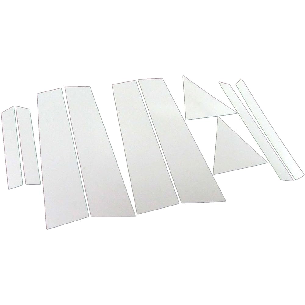 BRIGHTZ Prius ZVW30 Super mirror surface stainless steel plated pillar panel Vizer unnecessary 10PC [Pil-SIL-307] ZVW W30 30 4627