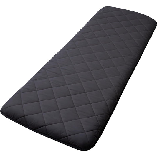 GOKUMIN Sleeping Mat, Nap Mattress, Long Zabuton, Folding Mattress, Sleeping, Compact, Resting, Sleeping in Car Mattress, Water Repellent, Non-Slip, Foldable, Contains Urethane, Body Pressure Dispersion, 6 Layer Structure