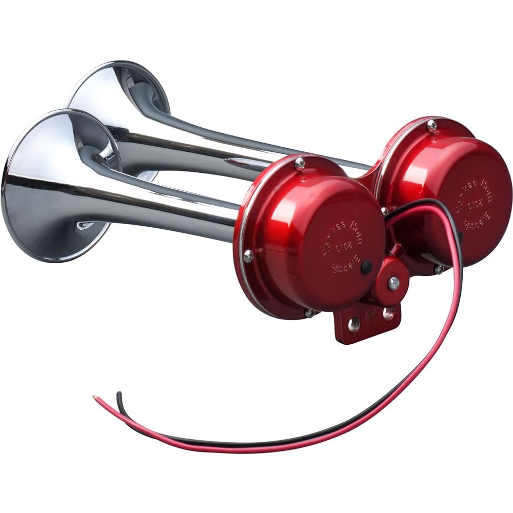JET INOUE electronic Yankee horn 2 sets 12V505861 wine red
