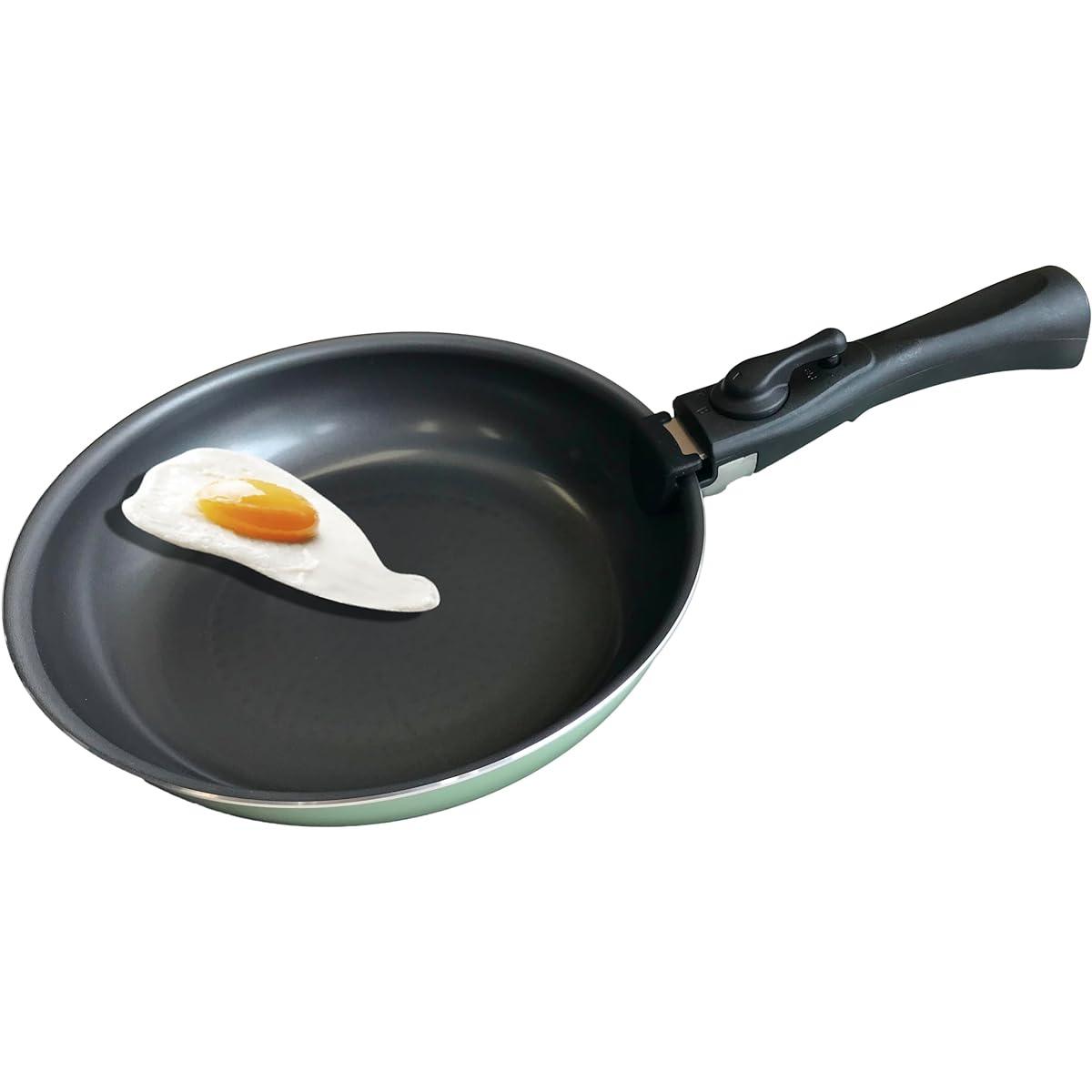 Kalos Beauty Technology Sly Pan, Frying Pan, No Oil Required, Smooth, Non-Stick, Long-lasting, Compatible with IH, Easy to clean with a quick wipe, Diameter 28cm x Depth 5.8cm