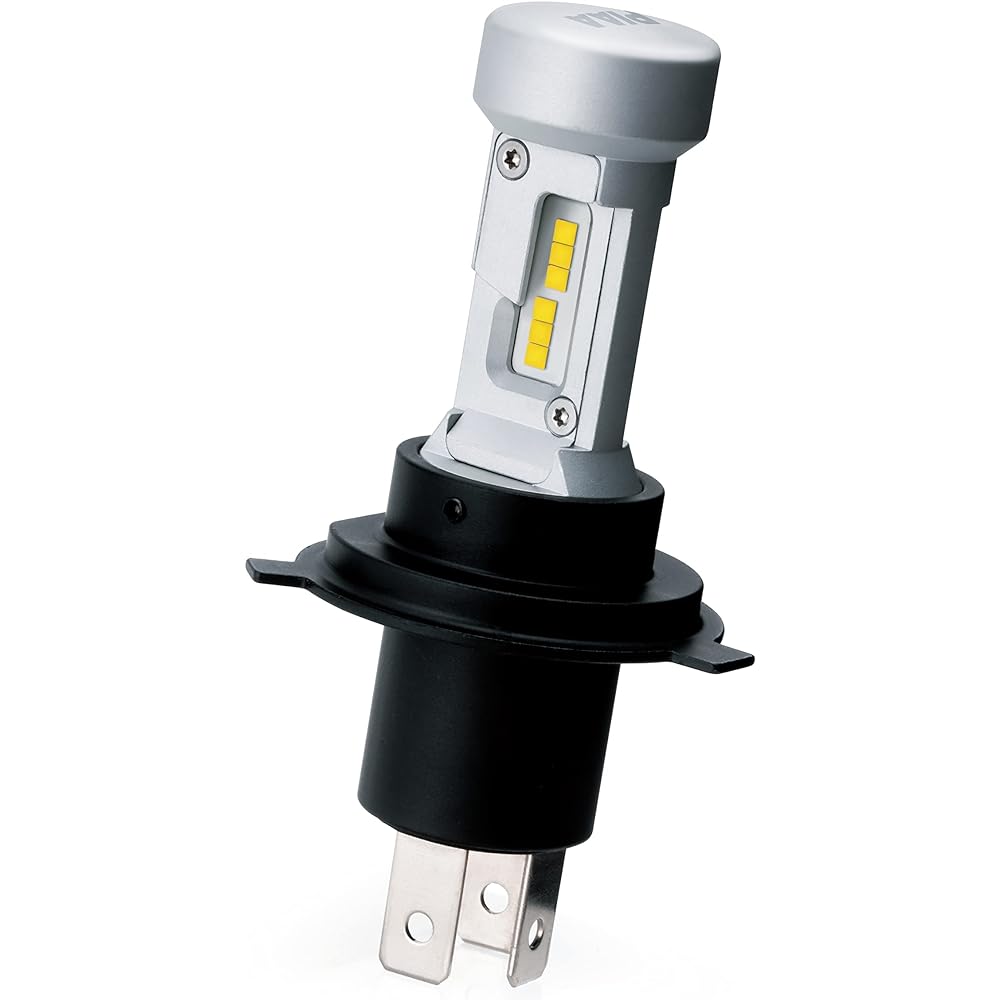 PIAA Headlight/Fog Lamp LED 4000K White light DUAL High -beam equipped model <Controller Less Type> 12V/24V shared 19/19W HI4000/LO2600LM H4 3 -year warranty vehicle compatible 2 pieces