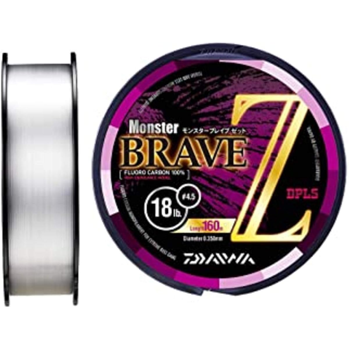 DAIWA Fluoroline Monster Brave Z 400M 12-20lb. Natural