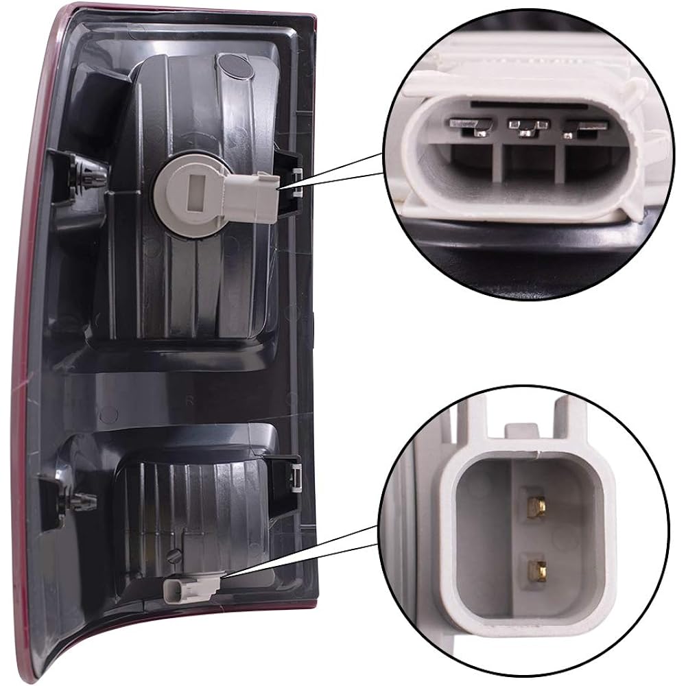 Autoandart replacement passenger seat tail light 2009-2018 Pickup truck compatible 55277414AF