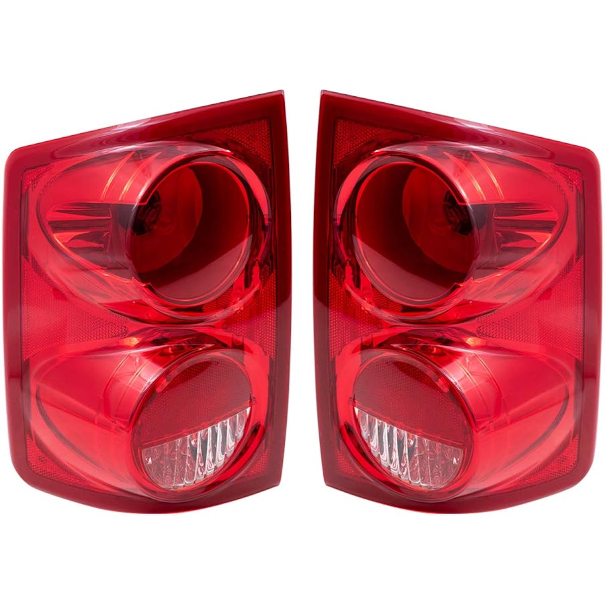 BROCK replacement set driver and passenger seat tail light 2005-2011 DAKOTA pickup truck 55077605AC 55077604ac