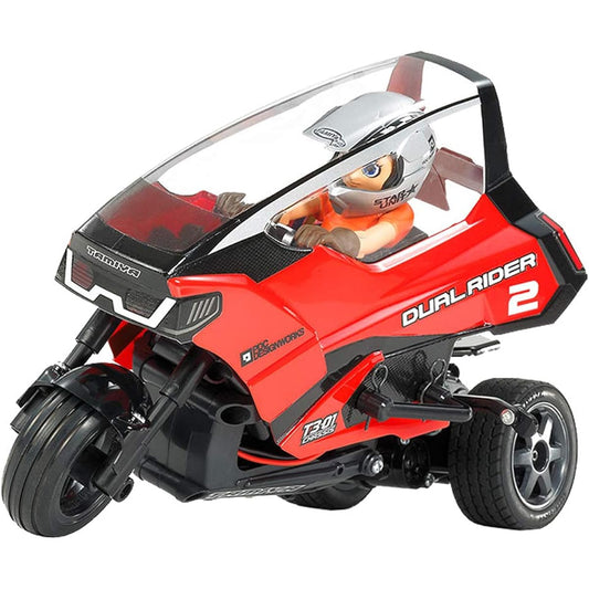 Tamiya 1/8 Electric RC Car Star Unit Triple Boy Series No.07 Dual Rider Assembly Kit (T3-01 Chassis) On-Road 57407