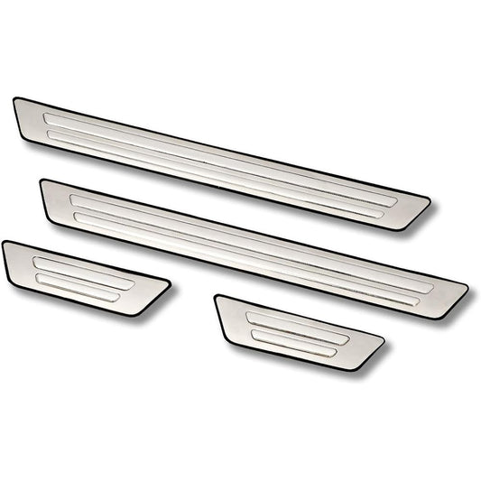 YOURS: Yaris exclusive scuff plate outer 4PCS YARIS [Material: Stainless steel] YARIS y28-3436 [2] S