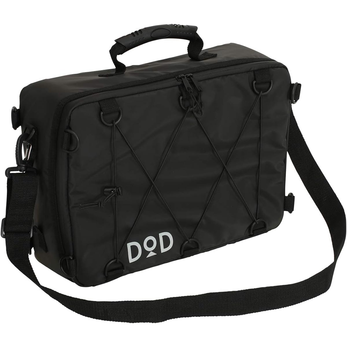 DOD Soft Kurako (10) 10L Extra Thick Insulation Soft Cooler Bag for Touring, Solo Camping and Festivals, Thin Shape CL1-720-BK