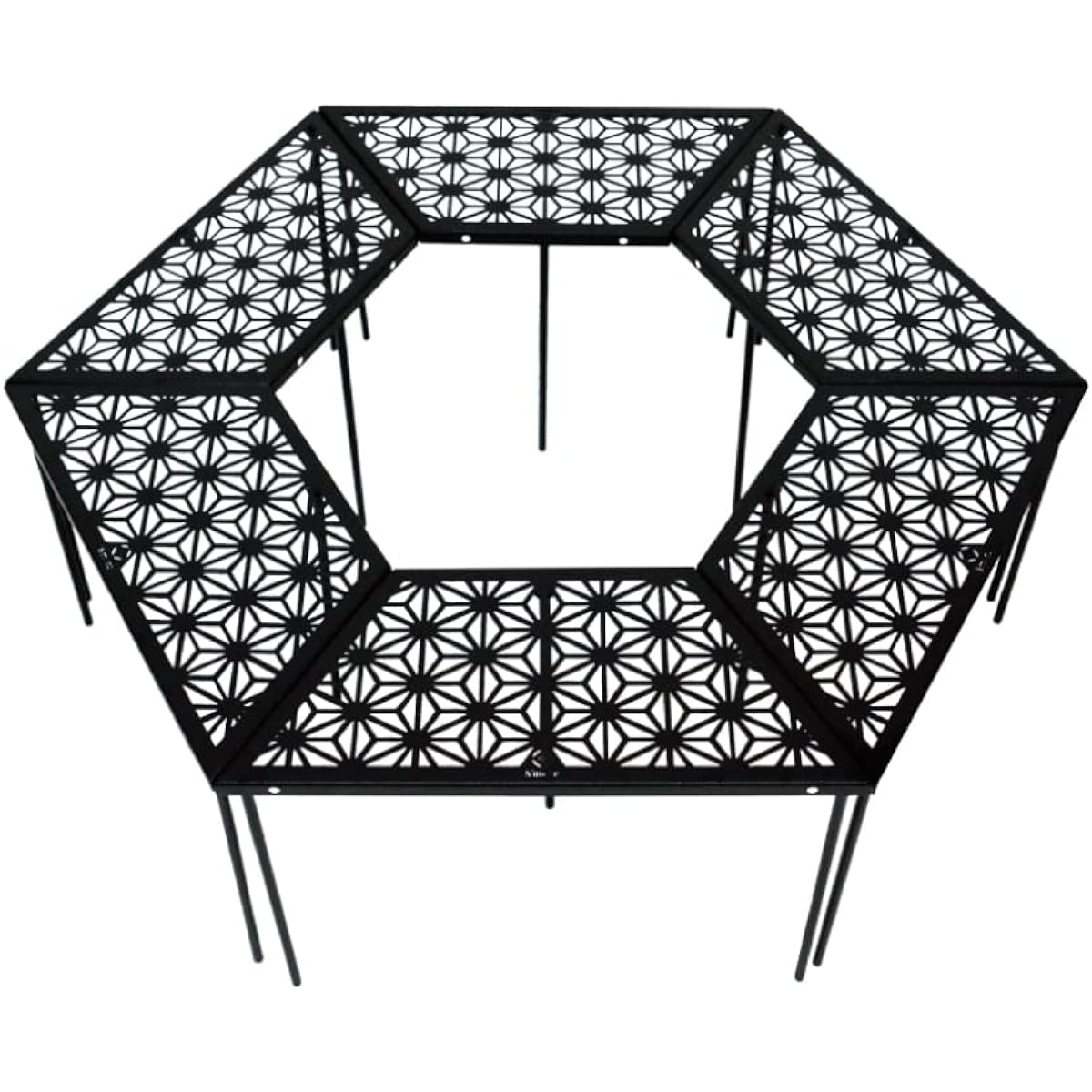 S'more Japanese pattern outdoor table set, camping table, bonfire table, assembly, changes with combinations