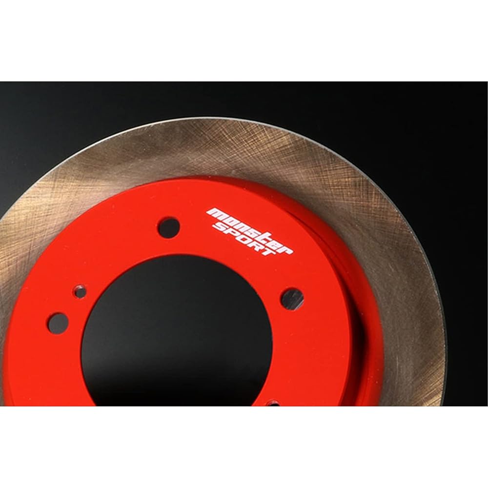 MONSTER SPORT Brake Disc Rotor [Front] For Jimny [JB23W/JB64W] and others *No slit | JB23 JB64 JB43 JB74 Brake Rotor | 431300-5200M