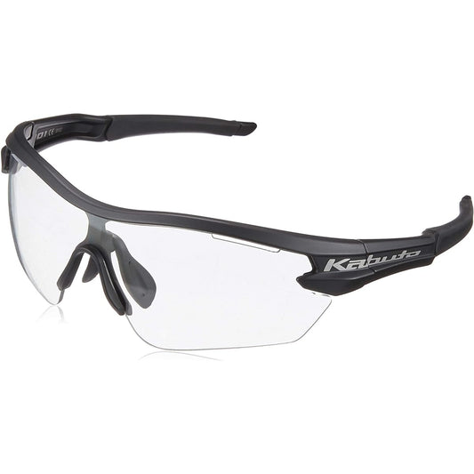 OGK KABUTO Bicycle Sports Sunglasses/Eyewear 101PH (Water-Repellent Clear Photochromic Lens) Matte Black Size: M/L