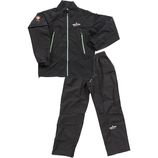 [Elite Grip] Golf Rainwear, Smart Silhouette Rainwear, Competition Water Repellent, Waterproof, Top and Bottom Set, No Hood, Men's