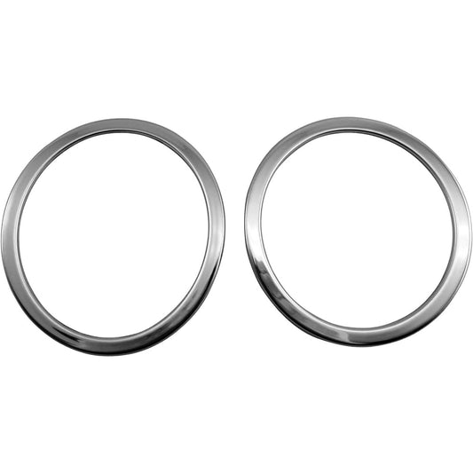 BRIGHTZ Dutro Super Mirror Stainless Plated Drink Holder Ring 2PC [TRUCK-S-023] 41810