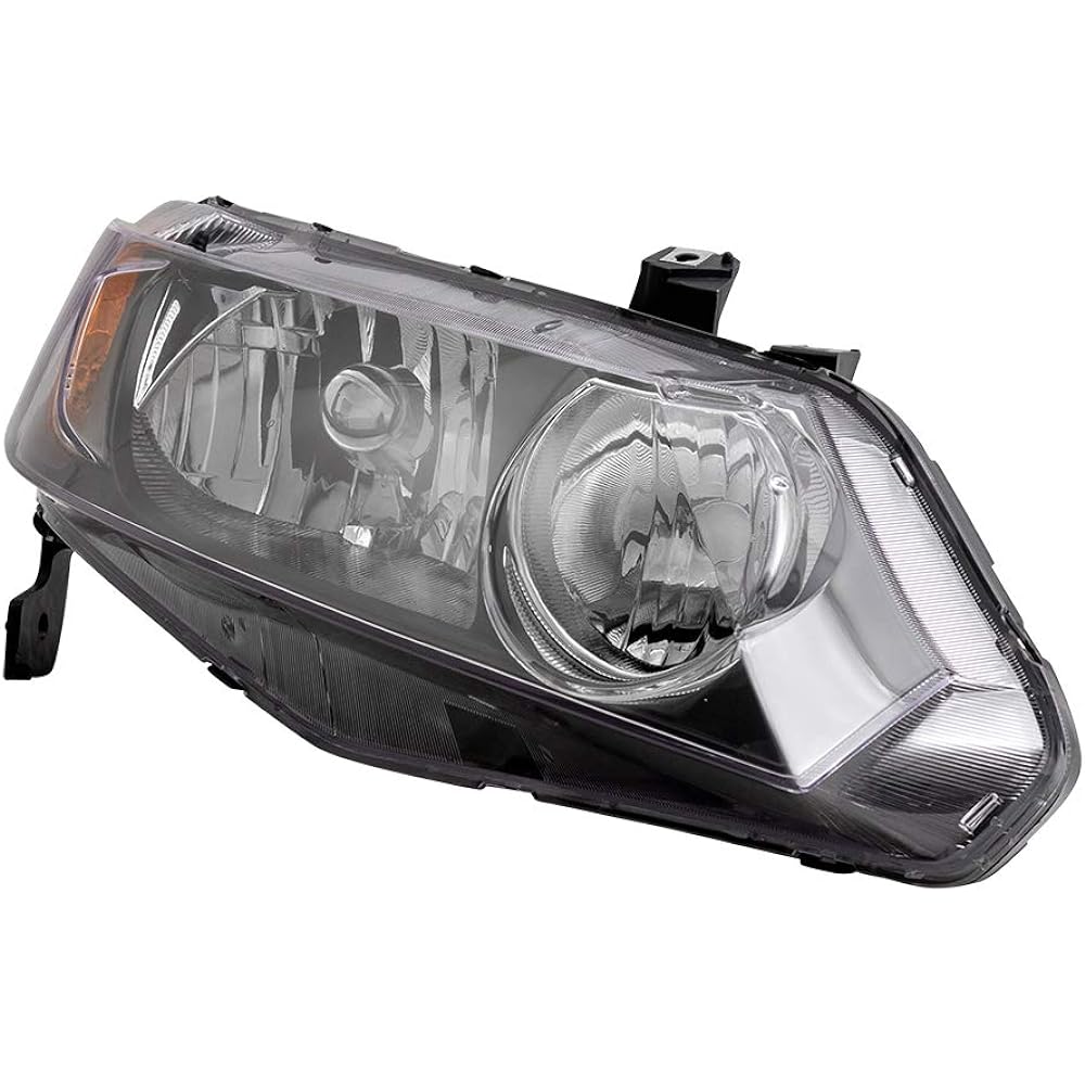 BROCK replacement pair halogen headlight set 2006-2008 Civic sedan 33151SNAA02 33101SNA02