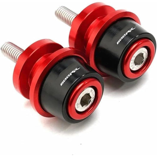 Bike Stand Swing Arm Slider Motorcycle M8 Swing Arm Spool Slider Swing Screw For CBR600RR 2007 CBR 600RR 2003-2021 (Color: Red)
