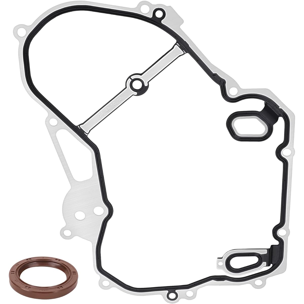 Timing cover gasket kit -2.0L 2.4L Chevrolet cobalt Equinox HHR Malibu GMC Terrain Buick Regal Verano compatible -TCS46079 24435052 Replacement