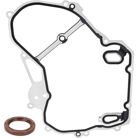 Timing cover gasket kit -2.0L 2.4L Chevrolet cobalt Equinox HHR Malibu GMC Terrain Buick Regal Verano compatible -TCS46079 24435052 Replacement