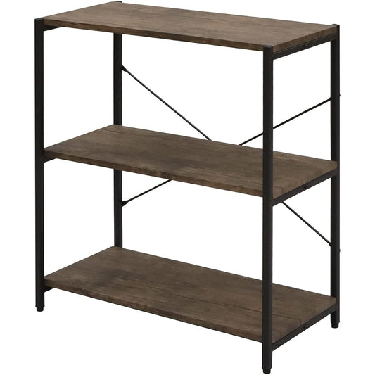 AIS (AIS) 3-tier rack Width 60 x Depth 30 x Height 70cm Brown BRN-01RK BR