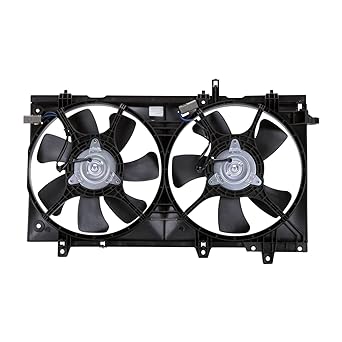 TYC 621630 Cooling Fan ASembri 2003-2008 Subaru Forrhester compatible Black