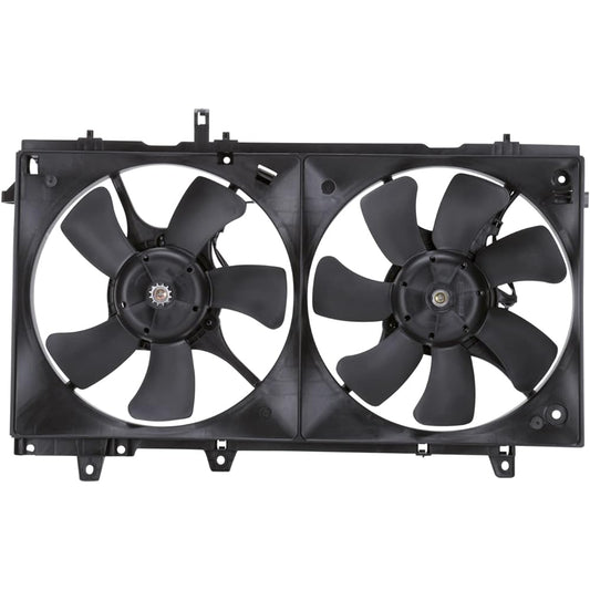 TYC 621630 Cooling Fan ASembri 2003-2008 Subaru Forrhester compatible Black