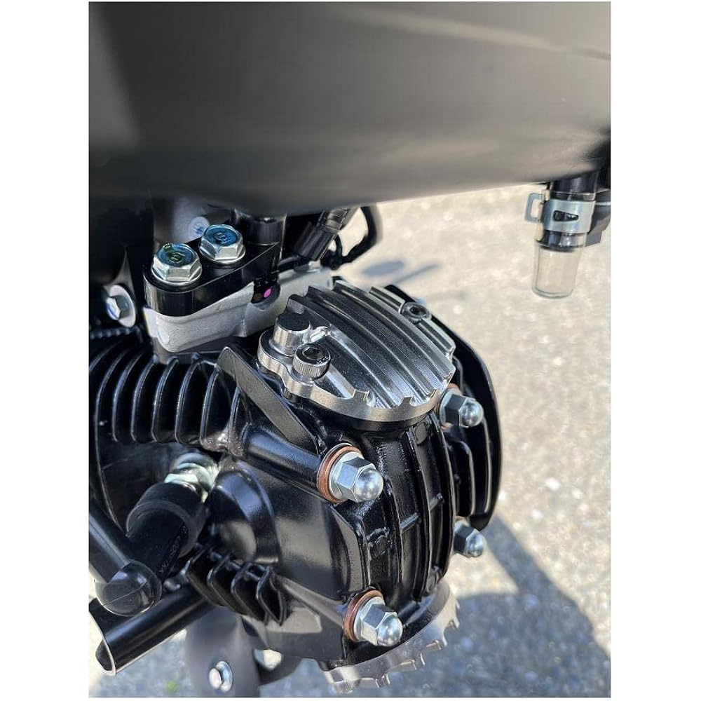 G-Craft Billet Tappet Cover (Exhaust Side) GROM (JC92) Monkey 125 (JB03) 32411 Silver