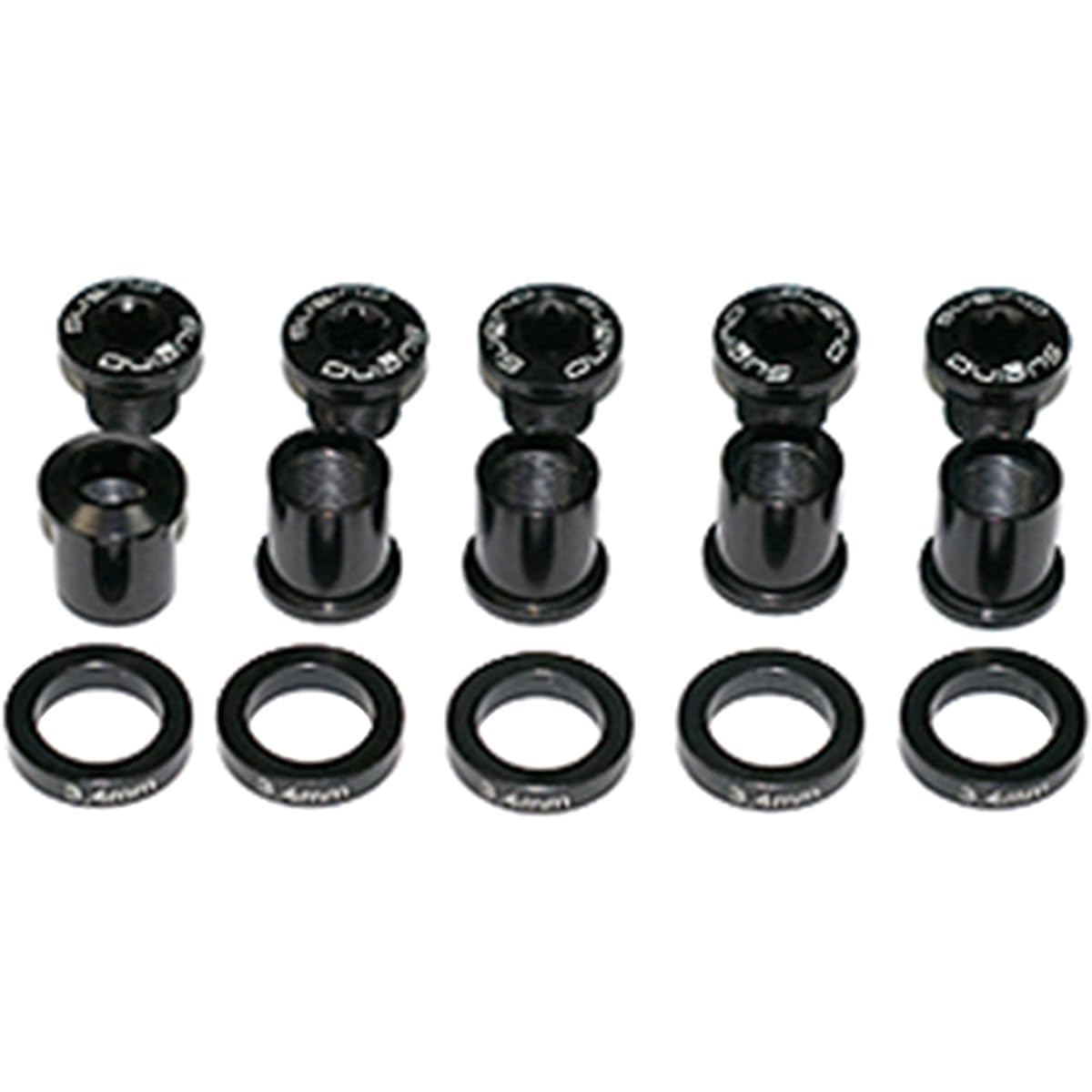 Sugino SUGINO Screw 801 OX801D-PCD 110mm Set Black