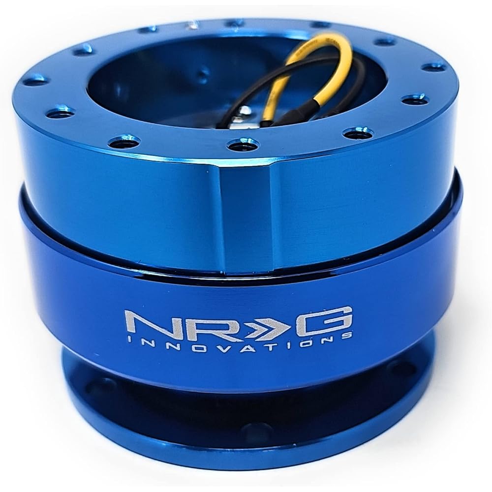 NRG Steering Wheel Quick Release Skit -Generation 2.0 -Blue and Blueing SRK -200bl