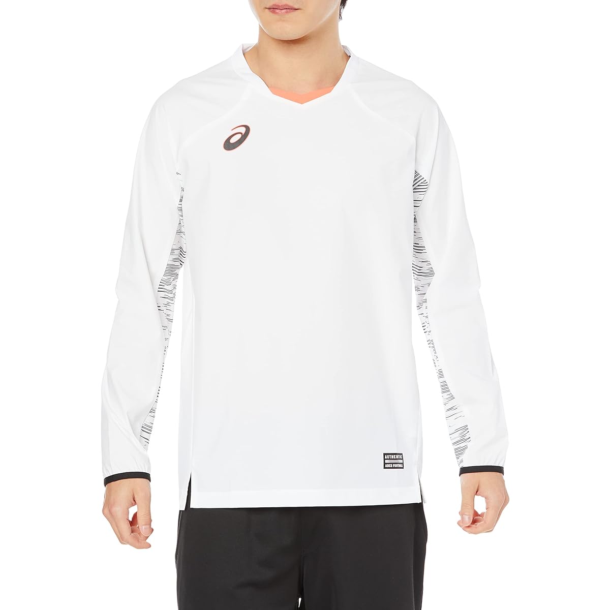 [ASICS] Soccer Wear Water Repellent Stretch Piste Top 2101A179 Men's