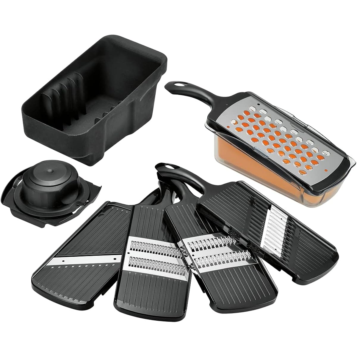 Shimomura Kogyo Made in Japan Professional Grade Rapid Vegetable Cooker Set PG-647 Silver/Black