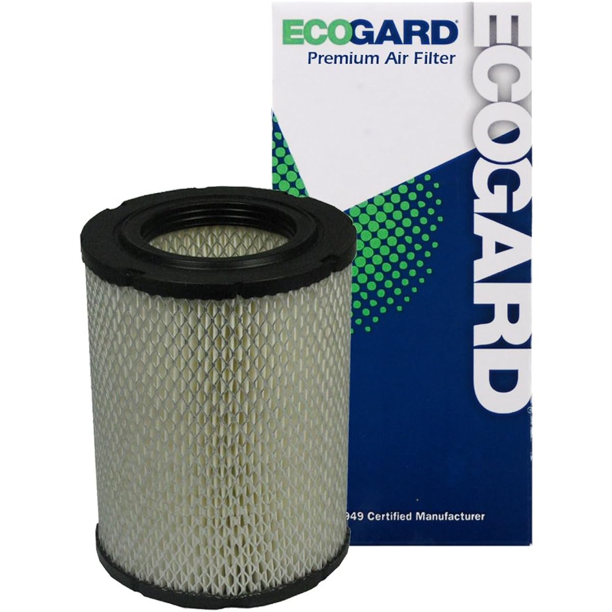 ECOGARD XA5433 Premium Engine Air Filter Chevolley Trail Blazer 4.2L 2002-2009, Trail Blazer EXT 4.2L 20026, Trail Blazer 6.0L 2006-2009, Trail Blazer EXT 5.3L 2003-2006