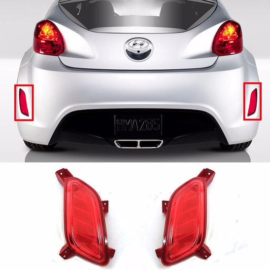 Rear bumper reflector reflexet LH RH for Hyundai 2011-Veloper OEM parts