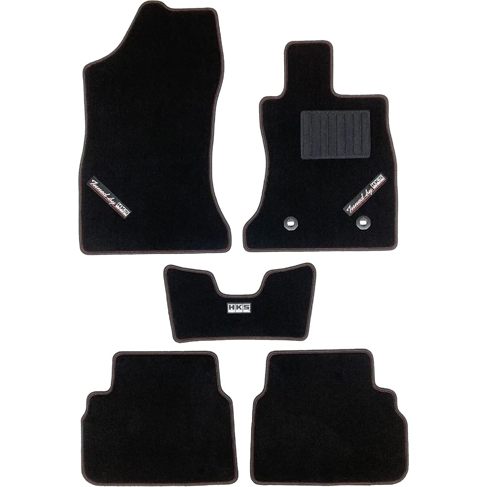 HKS Floor Mat Front + Rear Set for WRX S4(VBH) LEVORG(VN5/VNH) FLOOR MAT FRONT+REAR SET 51007-AK442 Black