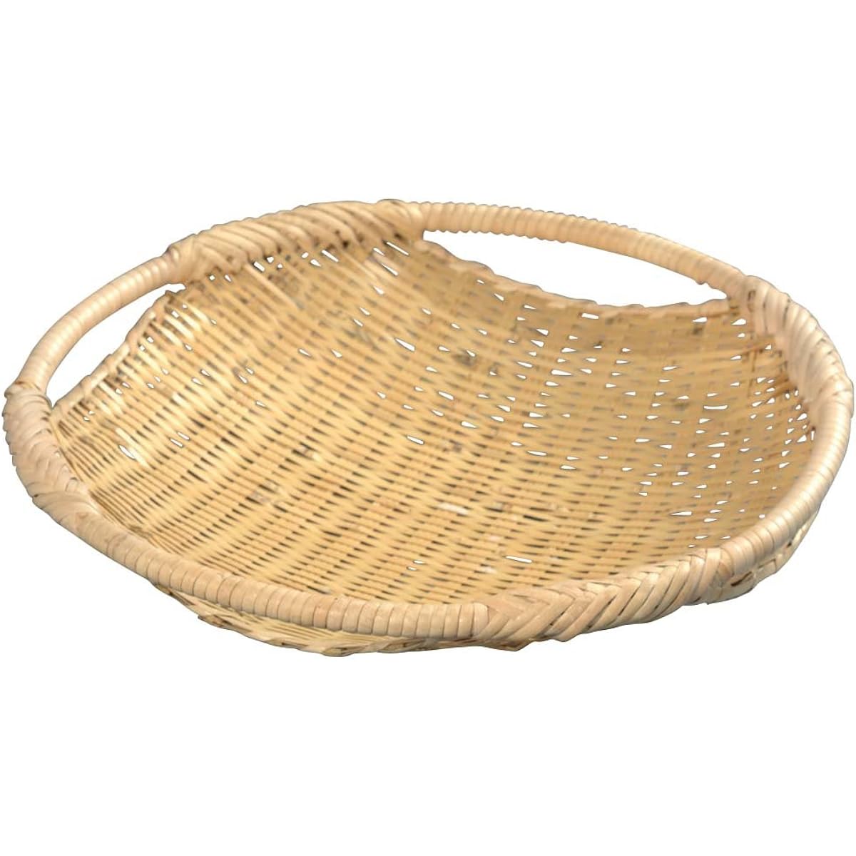Yamashita Craft White Bamboo Buckwheat Plate Large 71511000