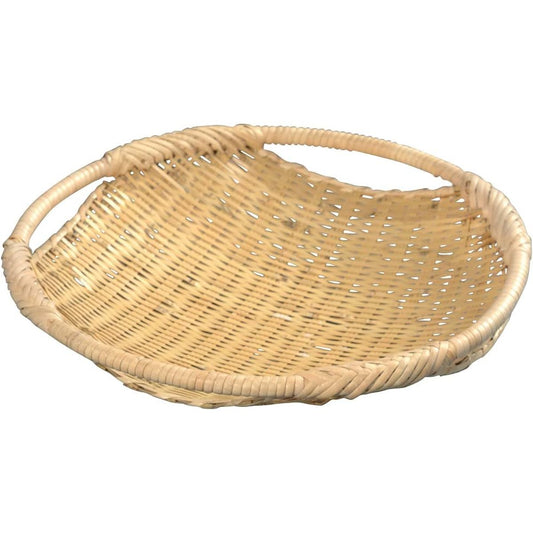 Yamashita Craft White Bamboo Buckwheat Plate Large 71511000